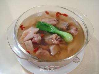 Autumn Seasonal Home Cooking "fresh Lotus Root Ribs in Clear Soup" recipe