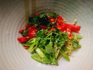 Shredded Eryngii Mushrooms in Cold Dressing recipe