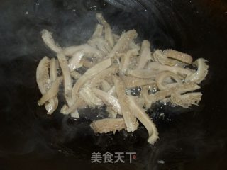 Stir-fried Tripe with Mushrooms recipe