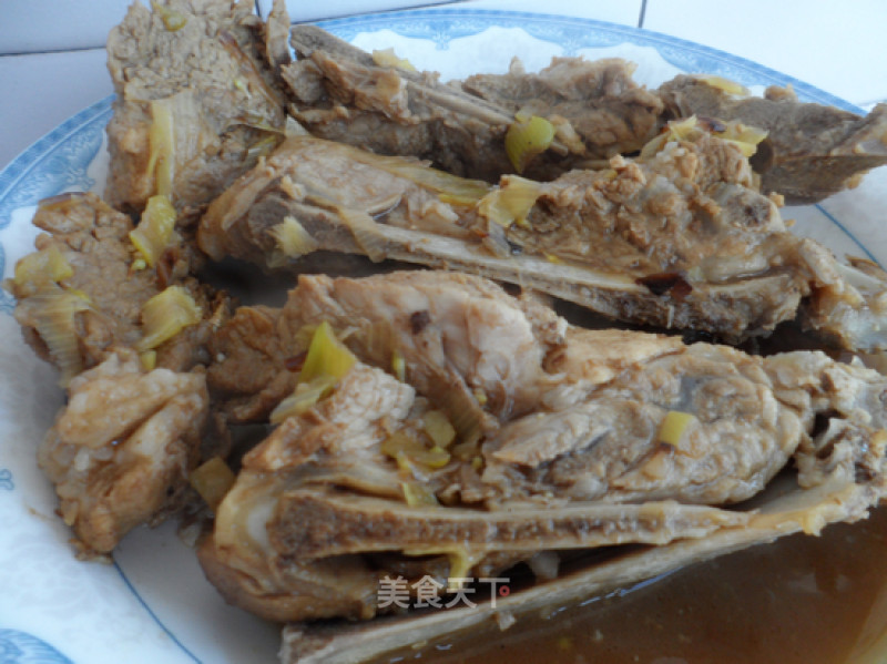 Simple Sauce Bones recipe