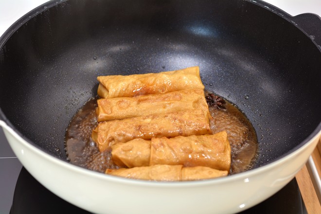 Tofu Skin Meat Rolls recipe