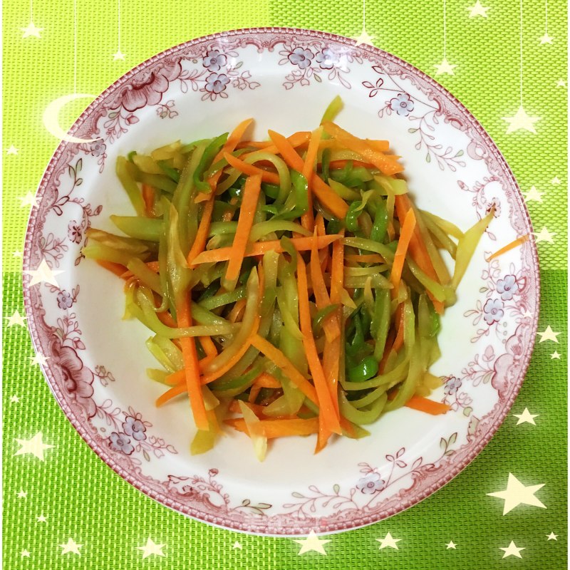 Stir-fried Sansi recipe