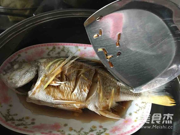 Steamed Yellow Fin Fish recipe