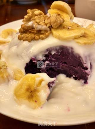 Purple Sweet Potato Yogurt recipe