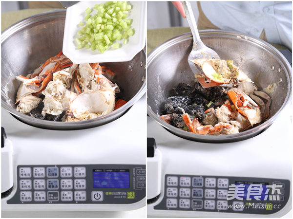 Crab and Chicken Jiesai Private Kitchen recipe