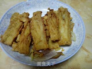 Fried Enoki Mushroom recipe