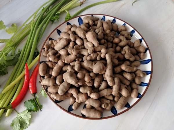 Fried Yam Beans recipe