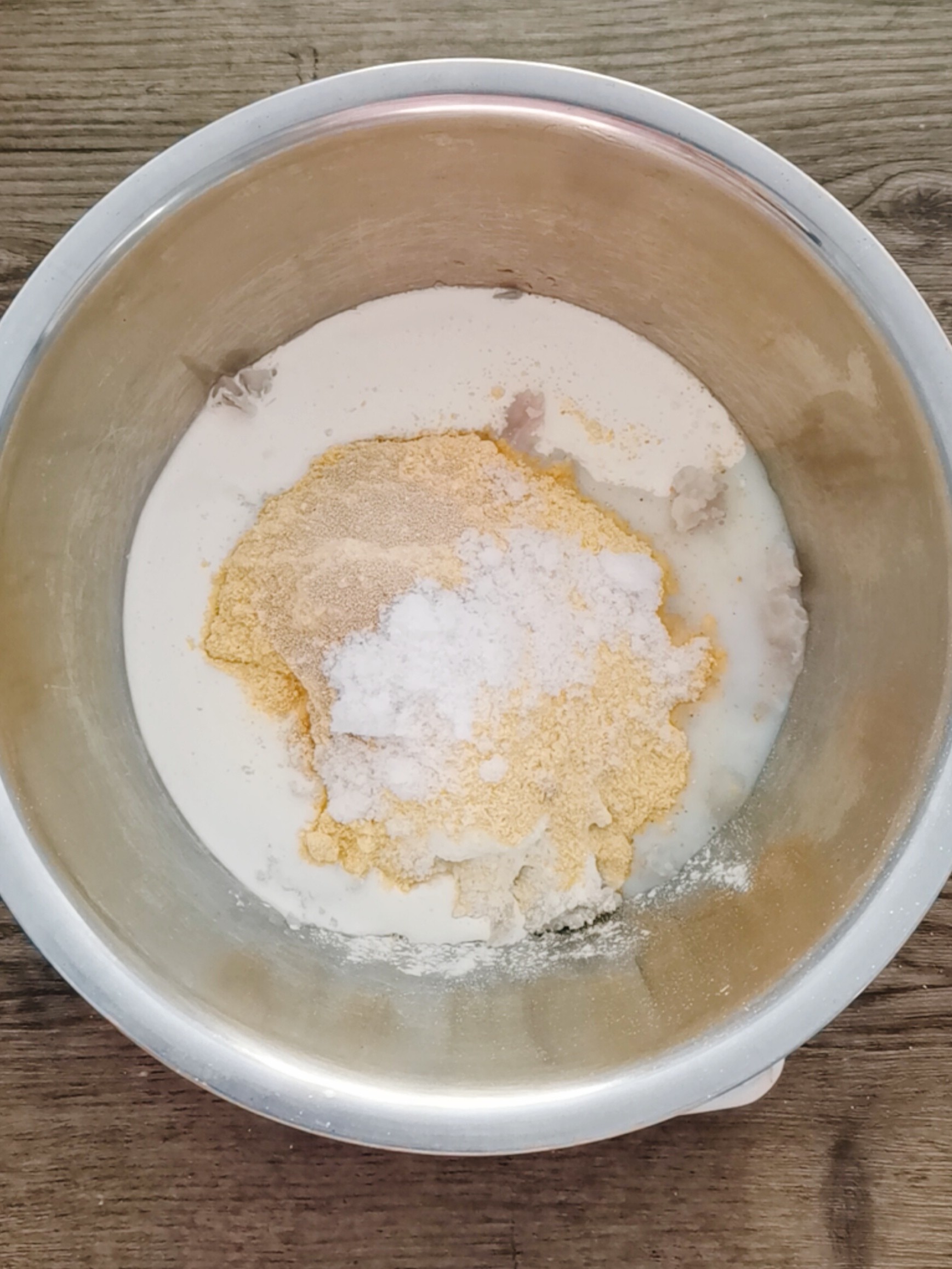 Corn Taro Cake recipe