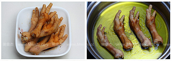 Tiger Skin and Chicken Claws recipe