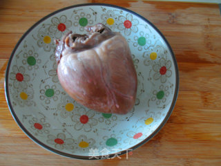 White Cut Pig Heart recipe