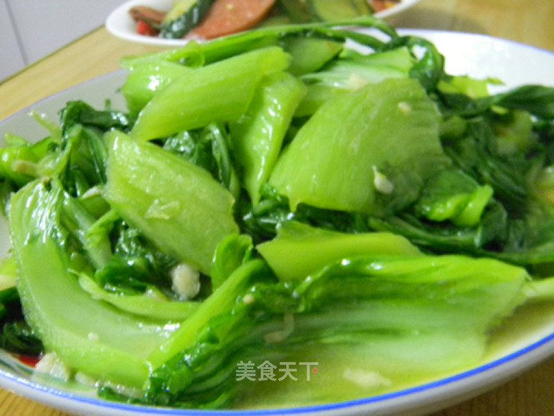 Stir-fried Mustard Greens recipe