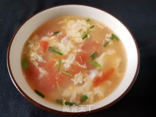 Tomato and Egg Soup recipe