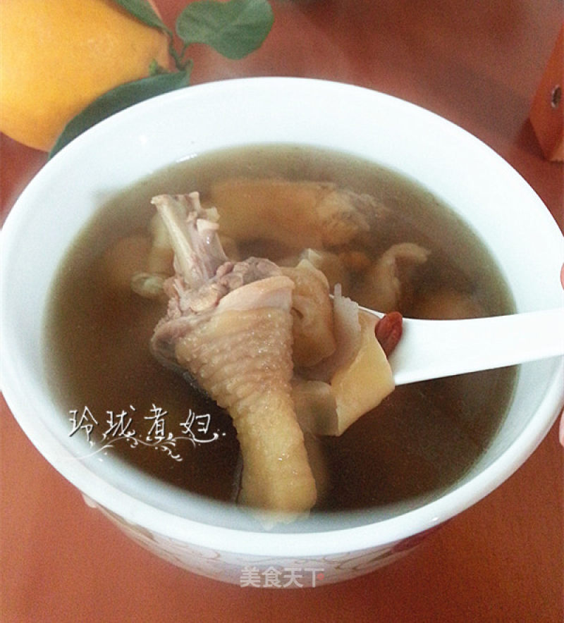 Flower Maw Chicken Soup recipe