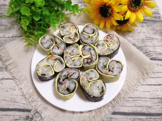 Seaweed Egg Crust Ruyi Roll recipe