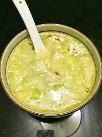 Loofah Egg Soup recipe