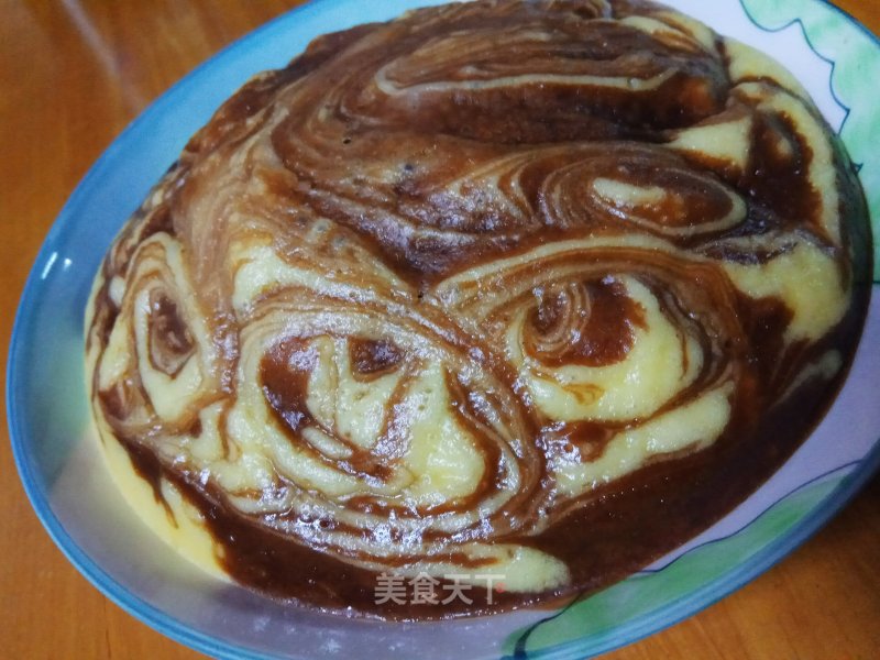 Two-color Steamed Cake recipe