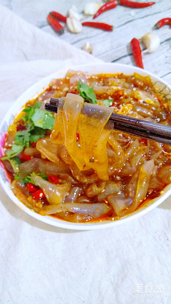 Homemade Hot and Sour Noodles recipe