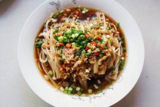 Boiled Enoki Mushroom recipe