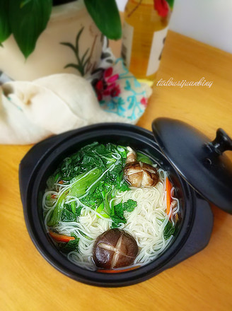 Mushroom Vegetable Noodle recipe