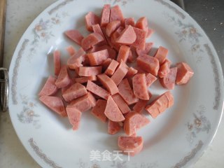 [creative New Dishes]-taiwanese Sausage and Egg Fried Rice recipe