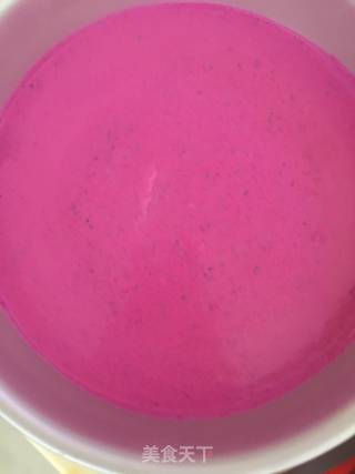 Dragon Fruit Mousse Cake recipe