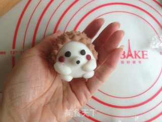 Little Hedgehog Bean Paste and Glutinous Rice Ball recipe