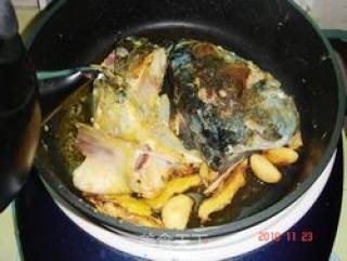 Bitter Gourd Braised Fish Head recipe