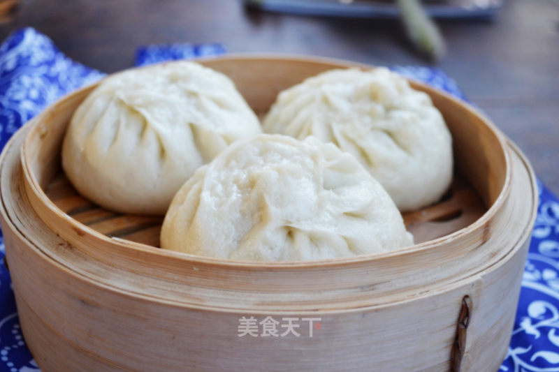 Homemade Big Meat Buns recipe