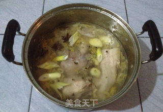 Pickled Cabbage Boiled White Meat recipe