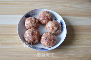 Crab Meat Lion Head recipe