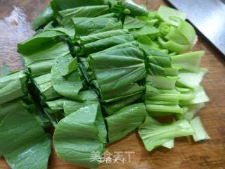 Curry Beef Tendon Stir-fried Green Vegetables recipe