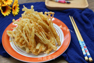 Enoki Mushroom Tempura recipe