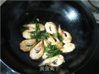 Chuntou Prawns (with Potato Shreds) recipe