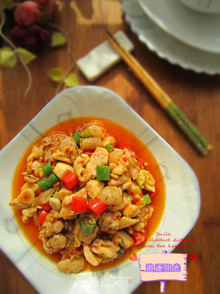 Spicy Diced Chicken-a Delicious and Delicious Appetizer recipe