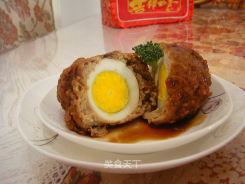 Meat Ball with Soy Sauce recipe