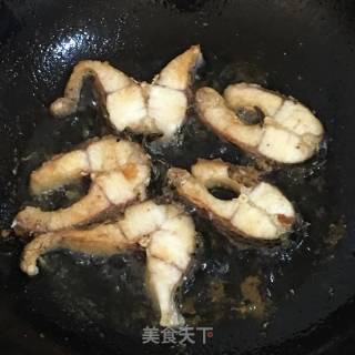 Braised Black Fish Cubes recipe