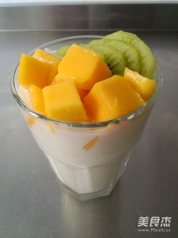 Homemade Fruit Yogurt recipe
