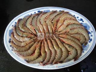 Steamed Shrimp with Garlic recipe