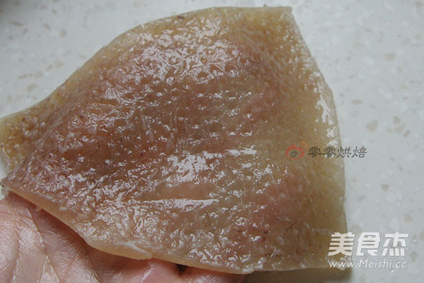 Colorful Pig Skin Jelly recipe