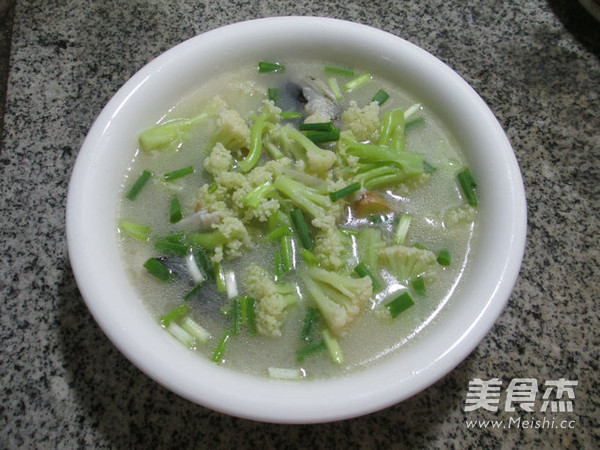 Cauliflower Fish Head Soup recipe