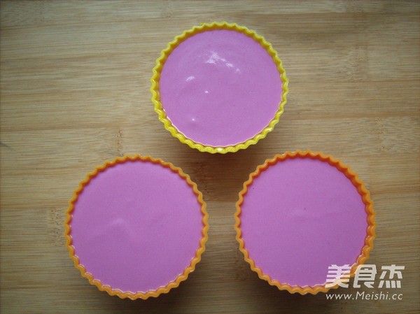 Purple Sweet Potato Yogurt Jelly recipe