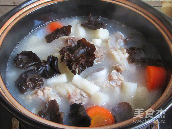 Stick Bone Yam Nourishing Body Warming Soup recipe