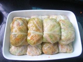 Special Roasted Cabbage Buns recipe