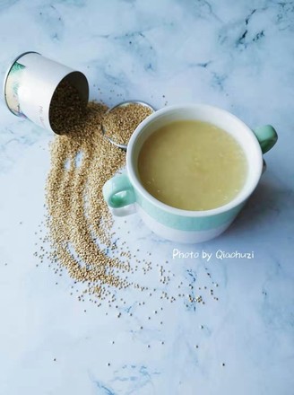 White Quinoa Millet Porridge recipe