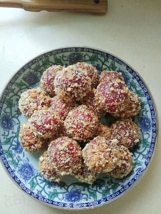 Purple Sweet Potato Ball recipe
