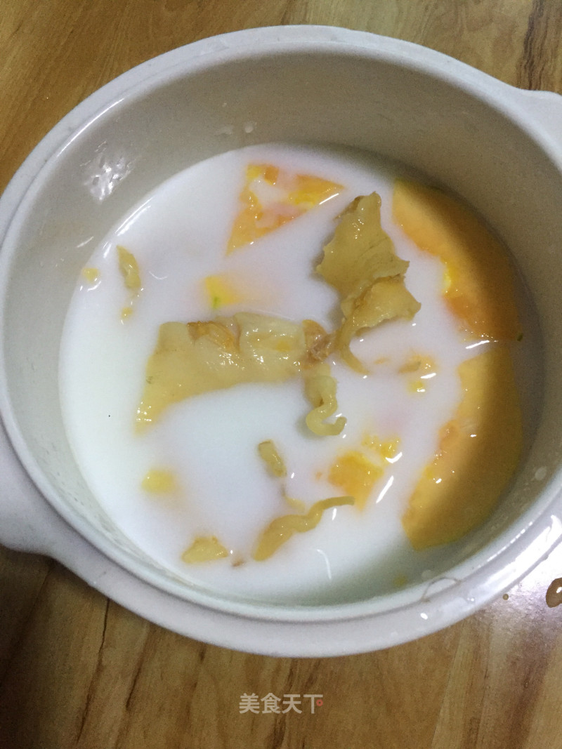 Flower Maw Papaya Soup recipe