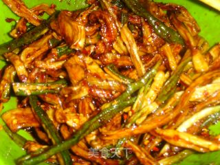 Mix Dried Radish Sticks with Pickles recipe