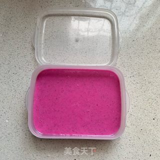 Dragon Fruit Yogurt Jelly recipe