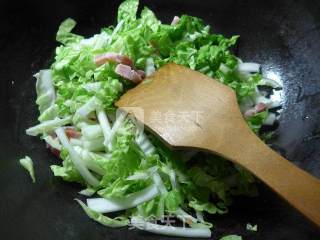 Bacon and Cabbage Boiled and Dried Shreds recipe