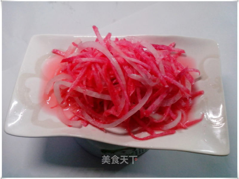 Onion Mixed with Radish recipe